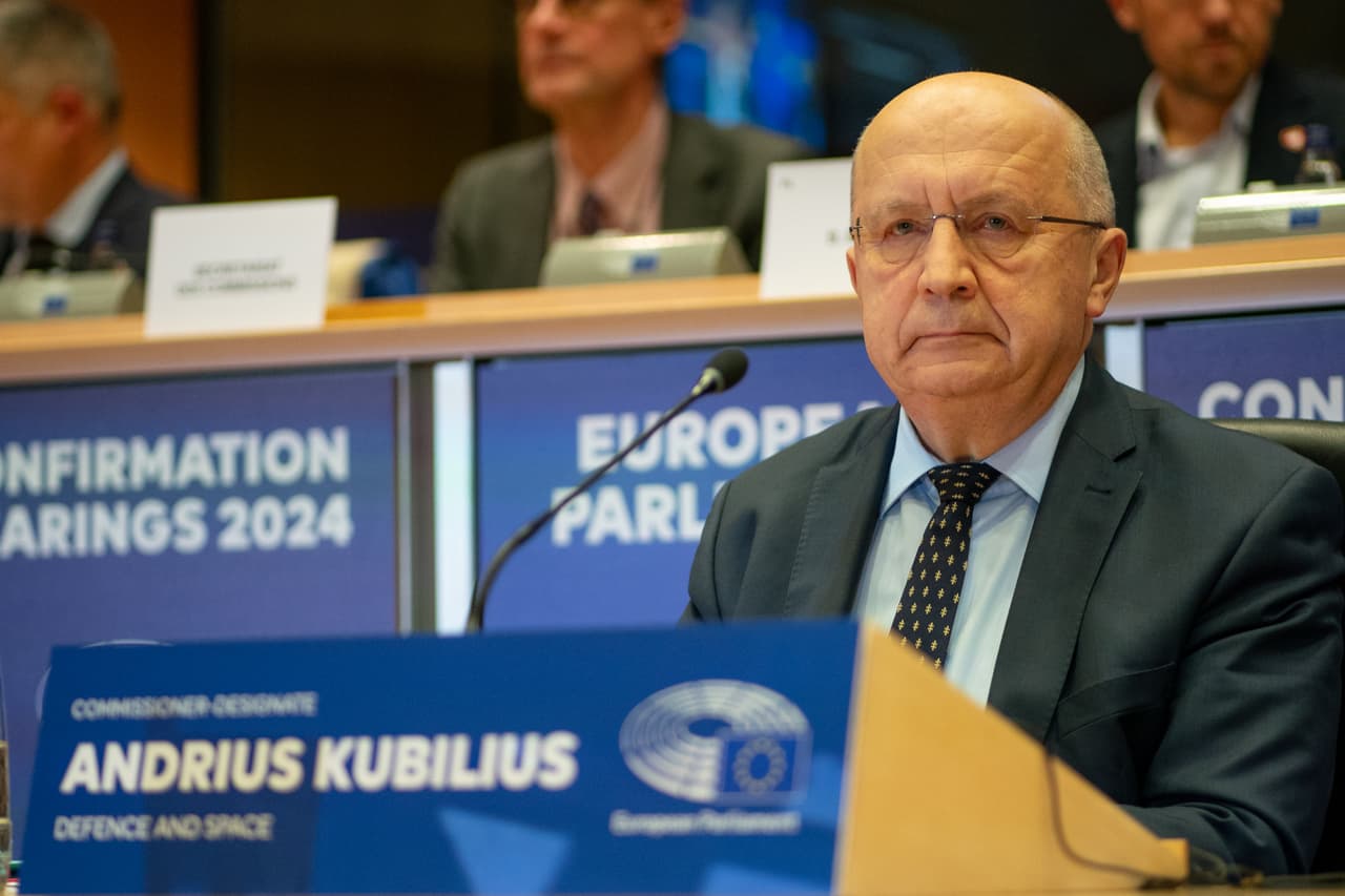 EU defence commissioner Andrius Kubilius